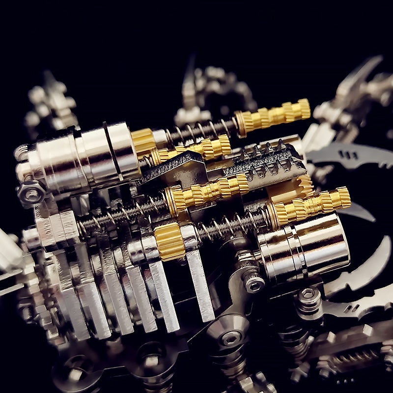 Steel Warcraft Spider King Plus Metal Assembled Model Three-Dimensional Puzzle Mechanical Insect Children'S Handmade Creative Toys - Image 5